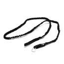 kayak canoe paddle leash fishing rod holder accessory leash with carabiner bla Z