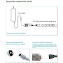 Dc 12V 24V Rgb / Rgbw / Rgbww Led Controller Bluetooth Rgb Controller Magic P2F5