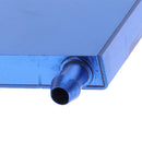 Aluminum Water Cooling Block 40x80mm Liquid Water Cooler CPU Radiator 2P