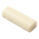 Bone Bridge Saddle Slot For 4 String Banjo