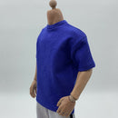 2x 1/6 Short Sleeve T-shirt for 12inch  Male Figures Dress-Up Accs