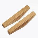 Natural Wood Coat Hook Clothes Hanger Wall Hanger Bathroom Storage Rack Tow T4E4