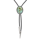 Turquoise Native American   Bolo Tie Western Cowboy Necktie