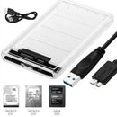 USB 3.0 to SATA Hard Drive Enclosure Caddy Case For 2.5" Inch HDD / SSD Exte Hn
