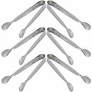 Sugar Tongs Set of 6 Grade Premium Stainless Steel Ice Tongs Small Kitchen
