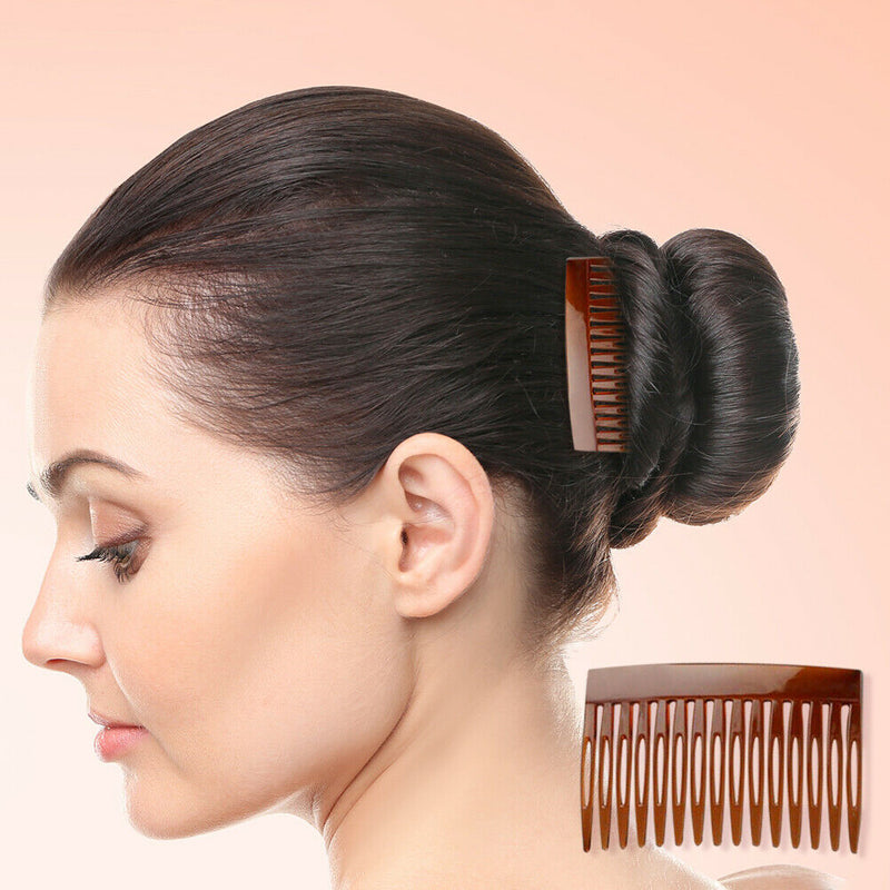 4x 15 Teeth Plastic Hair Combs Pins Wedding Bridal Headdress Hair Jewelry