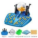 Classic Large Bingo Lotto Game Set Rotary Cage Party W/ Numbers&48 Cards 90 K3D2