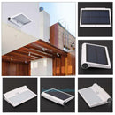 4W 650LM 42 LED Solar Power Light PIR Motion Sensor Waterproof Garden Path Lamp