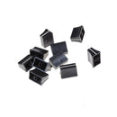 10 x Black Slide Potentiometer Mixer Fader Knob 19mmLx12mmW for 4mm Shaft JClj