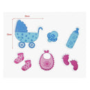 Silicone Clear Baby Stamp Metal Cutting Dies Stencil Frame Scrapbook Album