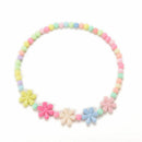 Girls Baby Toddlers Necklace&Bracelet Flower Kids Gift Party Jewelry Baby Cy