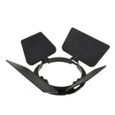 Flash Barndoors Plate For Studio Light Speedlight Photography Accessory Kit