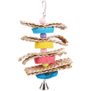 Parrot Toys Pet Bird Bites Climb Chew Toys Parakeet Budgie Hanging Swing