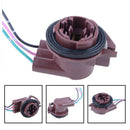 1X 3157 3156 4157NA 4114 Bulb Signal Light Harness Socket Plug Pigtail Adap- OZ