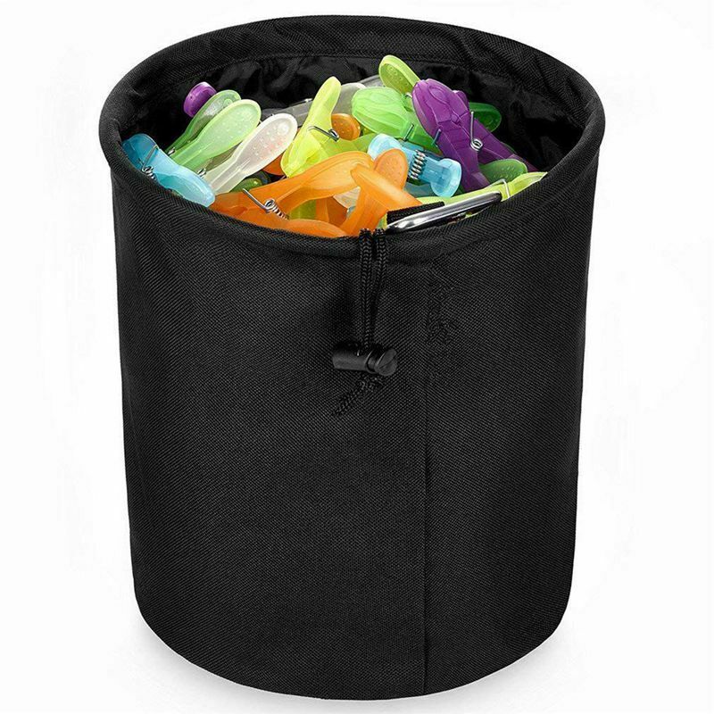 Bag Clips, Linen Holder Bags Container Clothespin Holder Clothespin Storage D3Q1