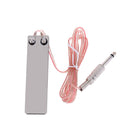 1X Stainless Steel Tattoo Foot Pedal Switch Control For Machine Gun Power Sup Kw