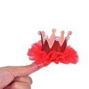 Dog Cat Pet Hair Clip Cute Lace Princess Crown Birthday Decoration Pet SupplieOZ
