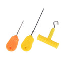 1Set&5Pcs Carp Fishing Splicing Needle Baiting Hook Drill Rig Making.Access-ME
