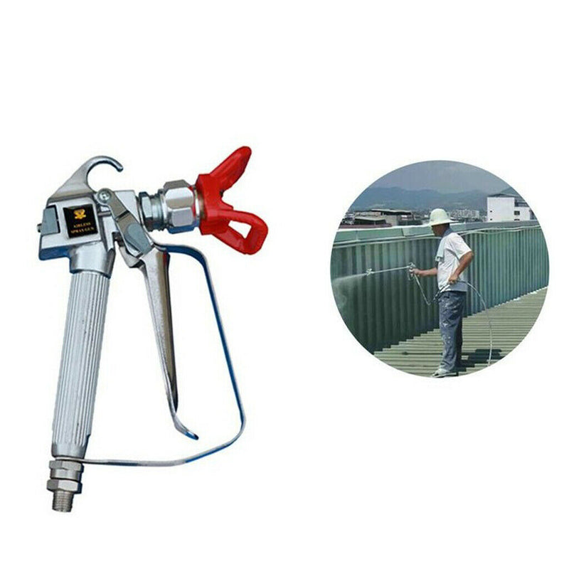 Red Durable Airless Paint Spray  High Pressure No Gas Spraying Machine
