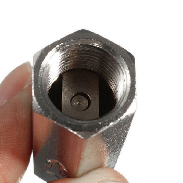 Brass 1/4" Threaded Full Ports One Way Air Check Valve Gas Valve Tool Val D R7F5
