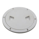 White Non Slip 6" Deck Inspection Hatch For Marine Corrosion Resistant