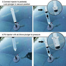 Car Glass Repair Agent Syringe Base Windshield Headlamp Agent Crack Kit Rep M0W6