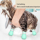Anti-biting Bath Washing Cat Claw Cover Cut Nails Foot Cover Pet Paw ProtecS Ew