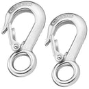 2x Generic Durable Clevis Slip Eye Hook Safety Latch for UTV/ATV Winch Cable
