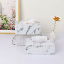 2x PU Leather Tissue Box Case Cover Paper Napkin Holder Home Office Decor
