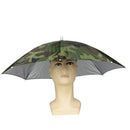 Outdoor Foldable Sun Umbrella Golf Fishing Camping Headwear Cap Head Hat