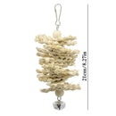 Set Of 15 Bird Parrots Stand Swing Chew Toys For