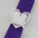 100 x Butterfly Paper Wedding Party Tissue Ring Napkin Buckle,Pink,White