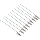 10pcs 150mm Length Non-insulated Electric Test Crocodile Clamp Metal Clips ME