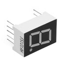 10 Pcs Common Cathode 10 Pin 1 Bit 7 Segment 0.5" Red LED Display Digital T P5Q6