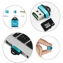 1Pcs Memory Card Reader To USB 2.0 Adapter for Micro SD SDHC SDXC TF Memory Card