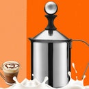 400ml stainless steel milk frother with double sieve For milk, milk froth,