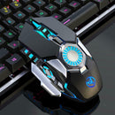 USB Wired Gaming Mouse 7 Color Breath Light Ergonomic Programmable Mice