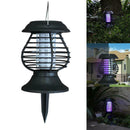 Solar Powered LED Lamp Bug Zapper Mosquito Killer Repeller Light Garden Lamp
