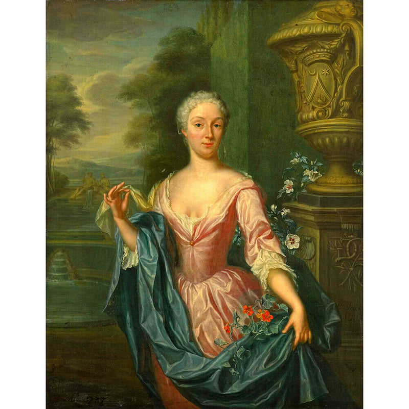 1000pcs Paper Puzzles Jigsaw Women Oil Painting Kids Adults Assemble Toys