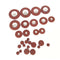 26pcs/set For Alto Saxophone Sax Pads Woodwind Instruments Artificial Leather