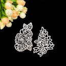 2 X Flowers Metal Cutting Dies Stencil Scrapbooking Photo Album Gift Paper DIY