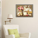 Full Flower Tea Pot DIY Diamond Painting Embroidery Cross Stitch Kits Gifts