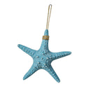 Starfish Wall Hanging Ornament Beach Tropical Sea Themed Hotel Decor Blue