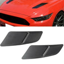 for Ford Mustang 2015-2017 Front Hood Air Intake Trim Scoop Vent Guards Hea