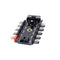 4 Pin PWM Fan HUB Splitter Chassis Four Cooler Fan Temperature Controller Board