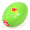 Set of 6 Wooden Percussion Musical Egg Maracas Egg Shakers for Children J6E4