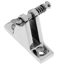 Stainless Steel Deck Hinge Boat Bimini Top Fitting 90 Degree Quick Pin