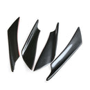 Patterned Car Front Bumper Lip Splitter Spoiler Plastic Easy Installation