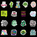 100pc Excitation Inspirational Stickers Snowboard Laptop Luggage Guitar Suit Hn
