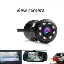 8 LED universal Camera Car Rear View Reverse Side Waterproof Night Vision